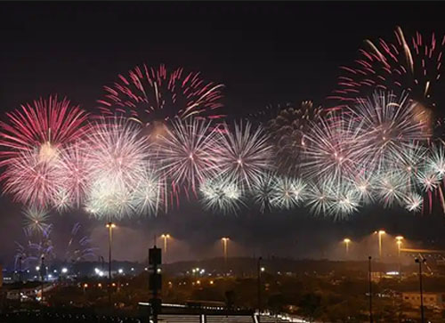 忻州焰火晚会